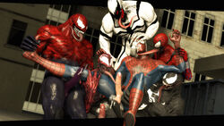 3d 5_fingers 6+boys 6boys anti-venom carnage_(marvel) cum cum_on_penis erect_while_penetrated erection gangbang gay gay_orgy group human human_on_humanoid humanoid interspecies interspecies_yaoi male male_only male_penetrated mammal marvel mrflaptastic muscular orgy penis peter_parker sex source_filmmaker spider-man spider-man_(series) symbiote toxin_(marvel) venom_(marvel) villain_on_hero yaoi