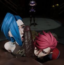 arcane caitlyn from arcane by brightburn3d