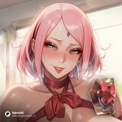 ai_generated banz_ai big_areola big_ass big_breasts big_butt big_thighs boruto:_naruto_next_generations breasts cheating cheating_female cheating_wife choker cuckold dark_areola dark_areolae dark_nipples earrings female female_only gift gift_wrapped gift_wrapped_female hairy_pussy hi_res high_quality high_resolution highres huge_ass huge_breasts huge_butt huge_thighs indoors light-skinned_female mature mature_female mature_woman milf nail_polish naruto naruto:_the_last naruto_(series) naruto_shippuden netorare nipple_piercing ntr pierced_nipples piercing piercings premature_ejaculation_shaming pubic_hair qos queen_of_spades red_nails ribbon sakura_haruno sakura_uchiha saliva short_hair snowbunny sph sweat sweating thick thick_ass thick_butt thick_hips thick_legs thick_thighs uchiha_sakura valentine valentine's_day vanillaramen voluptuous voluptuous_female wide_hips wide_thighs