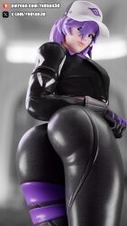 1girls 3d ass ass_focus ass_up black_eyebrows black_eyelashes black_glove black_gloves black_jacket black_jeans black_pants blender blender_(artwork) blue_eyes bubble_ass bubble_butt detailed_background epic_games female female_focus female_human female_only fortnite fortnite:_battle_royale from_behind from_behind_position from_behind_view from_below from_below_view high_quality high_resolution highres huge_ass jacket light-skinned_female looking_at_partner looking_at_viewer looking_back looking_back_at_viewer looking_down male_pov nsfw peri_(fortnite) pink_hair pov pov_eye_contact realistic redsun3d tagme thick_thighs white_cap wide_ass wide_hipped_female wide_hips wide_thighs
