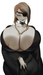1girls 2020s 2026 2d amber_eyes areola areola_slip areolae areolae_slip arms big_areola big_areolae big_boobs big_breasts big_hips big_nipples big_thighs big_tits black_choker black_dress blindfold boobs boobs_bigger_than_head breasts breasts_bigger_than_head brown_hair busty choker cleavage clothed clothed_female clothes clothing color colored digital_art digital_drawing_(artwork) digital_media digital_media_(artwork) dress ear_piercing earrings ears eyebrows eyelashes eyepatch female female_only fingers freckles freckles_on_boobs freckles_on_breasts freckles_on_face freckles_on_tits gilf gray_hair grey_hair hair hands hips huge_areola huge_areolae huge_boobs huge_breasts huge_hips huge_nipples huge_thighs huge_tits human human_female human_only humanoid jujutsu_kaisen jujutsu_kaisen_modulo kugisaki_nobara kugisaki_nobara_(gilf) large_boobs large_breasts large_tits light-skinned_female light_body light_skin lips looking_at_viewer massive_boobs massive_breasts massive_tits mature mature_female medium_hair mouth mouth_open necklace nipple_bulge nipple_slip nipples nipples_visible_through_clothing no_bra nobara_kugisaki noblood nose older_female open_mouth png round_boobs round_breasts round_tits ryandomonica shaded short_hair simple_background smile solo solo_female tagme teeth teeth_showing teeth_visible thick thick_hips thick_legs thick_thighs thunder_thighs tits tits_bigger_than_head top_heavy topless voluptuous voluptuous_body voluptuous_female white_background wide_hips wide_thighs
