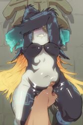 1boy 1girls 2026 2d 2d_(artwork) 2d_artwork arms_up belly belly_button big_ears biting_lip biting_own_lip black_body black_fur breasts curvaceous curvy curvy_body curvy_female curvy_figure disembodied_hand female female_focus fingering fingering_partner fingering_pussy full_body fur hi_res highres hourglass_figure imp imp_midna knuxy long_ears long_hair looking_pleasured medium_breasts midget midna midriff naked naked_female navel nipples nude nude_female nudity offscreen_character offscreen_male orange_hair pleasure_face pointy_ears pussy pussy_juice pussy_juice_drip sharp_teeth shortstack slim slim_waist stomach straight_hair sweat sweatdrop sweating sweaty sweaty_body teeth teeth_showing the_legend_of_zelda the_legend_of_zelda:_twilight_princess thick thick_hips thick_thighs thighs twilight_princess vagina vaginal_fluids vaginal_insertion vaginal_juices vaginal_penetration waist wet wet_pussy white white_body white_skin wide_hips