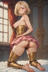 1girls ai_generated anime anus_peek areolae ashelia_b'nargin_dalmasca ass ass_focus bed bedroom big_breasts blonde_hair blue_eyes bob_cut breasts bushy_pubes cartoony cliff corset curtains curvy_figure desert female female_only final_fantasy final_fantasy_xii firm_breasts grass grass_field hair_over_one_eye hairy hairy_ass hairy_pussy hentai kneeling leg_guards naked naked_female nature nipples nude nude_female outdoors palace perky_breasts plains pubic_hair pussy rock royal royal_palace sagging_breasts sexy sexy_pose short_hair snakoo1961 straight_hair teenage_girl teenager tight_pussy vagina young younger_female