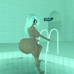 3d ass_cheeks big_ass big_booty big_butt booty_cheeks bubble_ass bubble_booty bubble_butt butt_cheeks climbing_ladder completely_naked completely_nude dolly_dimpley fully_naked fully_nude jiggling_ass jiggling_butt kaibernation looking_at_viewer naked nude poolrooms smiling_friends wet_ass wet_body wet_butt wobbling_ass wobbling_butt