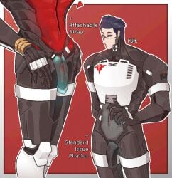 adler_(signalis) android comparison gay oc plac1dom robot signalis size_difference strap-on yaoi