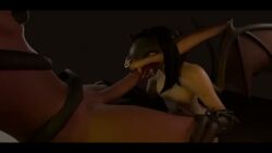 1boy 1girls 3d 3d_animation animated anonymous_male athletic_female blowjob deadlock deepthroat felation fellatio human human_on_anthro human_penetrating ivy_(deadlock) light-skinned_male male monster_girl nightmare_waifu penis questionable_consent sound tagme tumbunski video vines