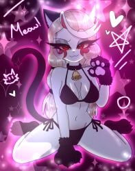 charlie morningstar from hazbin hotel by m1ddi3kira (artist)