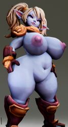 big_breasts curvy female female_only league_of_legends poppy poppy_(league_of_legends) shortstack venasreturn1 voluptuous_female yordle