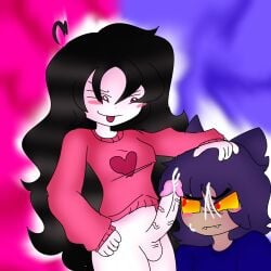 13_cards 13_карт blush futa_on_male futanari intersex king_of_spades male penis tagme tizys_(artist) white_skin пик_(13_карт)