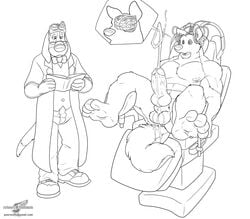 2boys 4_toes 5_fingers assimilation balls big_penis black_and_white book brain canine clothing coat cum cumshot drooling erection exile_(road_rovers) eyewear fur furry furry_tail glasses gloves goggles gynecology_chair husky hybrid_penis knot lab_coat machine male male_only mammal milking milking_machine mind_control muscular muscular_male nipples nude open_mouth pecs penis penis_milking penis_milking_machine professor_hubert reading_book road_rovers robot saliva spread_legs spreading transformation what wolfblade