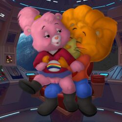 brave heart lion from care bears