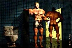 2001 3d archived_source bara dated gay male male_only muscular original tagme ulf_raynor yaoi