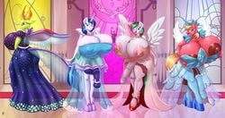 2017 4futas absurd_res animal_genitalia animal_penis anthro areola badgerben balls big_breasts big_macareina_(mlp) big_macintosh_(mlp) bimbo breasts busty changeling cleavage clothed clothing cutie_mark dickgirl earth_pony equine equine_penis erect_nipples fan_character flaccid friendship_is_magic furry futa_with_futa futanari futanarization garter_straps gleaming_shield_(mlp) hasbro hi_res high_heels horn horse horsecock huge_breasts hyper hyper_balls hyper_breasts hyper_penis hyperstorm_h intersex king_thorax_(mlp) mammal my_little_pony nipples original original_character pegasus penis penis_garter penis_under_skirt pony rule_63 shining_armor_(mlp) thorax_(mlp) unicorn voluptuous wings