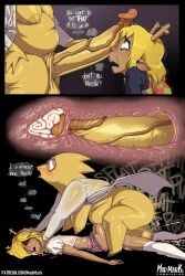 alphys anthro antlers areolae ass big_ass big_breasts big_penis breasts cum cum_in_pussy cum_inside cum_on_body deer deltarune dialogue doggy_style erection female fucked_silly futa_on_female futadom futanari horny_futa imminent_penetration imminent_sex madmark monster monster_girl noelle_holiday nude penis pubic_hair questionable_consent rape raped school_uniform sweat teacher teacher_and_student undertale_(series) veiny_penis