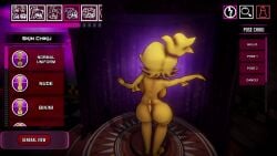 1girls 3d 3d_animation animated areolae ass barefoot big_ass big_breasts breasts chiku chiku_(cryptia) completely_nude completely_nude_female cryptiacurves dancing fap_nights_at_frenni's fatalfire fazclaire's_nightclub female female_only fredina's_nightclub full_body gameplay naked naked_female nipples nude nude_female pussy solo solo_female squatting tagme video
