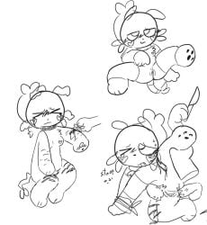 oc from dandy's world by thexanaxzaza