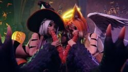 1futa 2girls 3d 3d_animation absurdly_large_cock adreamyvoice animal_girl animal_humanoid animated animation biggreen cat_girl catgirl diphallia diphallism dragon_cock dragon_futa dragon_penis evilzorak ffm_threesome futa_on_female futasub geministarsign group_sex halloween halloween_costume ladyj_zz lewdksound liz_(biggreen) meru_(biggreen) miru_(biggreen) monster_cock monster_girl opennsfwsp opennsfwsp_(va) reptile_penis ribbed_penis tagme threesome video weird_penis