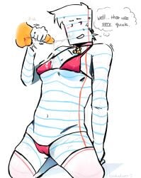 1boy 1cuntboy adamation_inc. adamationz after_masturbation animationepic balls belly_button bikini blush blush_lines blushing breasts collar cum cum_on_breasts cum_on_face cum_string cuntboy cuntboy_with_breasts disembodied_penis dissappointed_look ejaculation fake_smile genitals gijinka grey_text handjob ii inanimate_insanity intersex male masturbating_other masturbation object_show object_show_community object_shows oj_(ii) orange_balls orange_penis osc paper_(ii) penis piercing pink_bikini quick_shot selfharm_scars small_breasts smile smiling stockings striped striped_body stripes sweatdrop testicles text thighhigh_socks think_bubble thought_bubble transmasc white_body white_hair