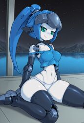 1girls 30_minutes_missions 30_minutes_sisters acerby acerby_type_b ai_generated bandai bandai_namco civitai doll_joints female female_focus female_only hylian_r34 mecha mecha_girl mecha_musume mechanical mechanical_joints pochincoff_(style) tagme