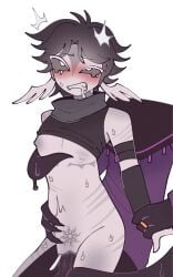 1boy 1other azure_(forsaken) forsaken_(roblox) mai16644 roblox robloxian two_time_(forsaken)