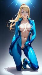 samus aran from metroid by zzzramok