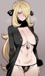 cynthia (pokemon) from pokemon by rcos