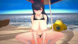 1boy 1girls 3d akuma_nihmune beach big_breasts bikini_aside breasts censored censored_penis censored_pussy female female_focus hard_nipples indie_virtual_youtuber light-skinned_female light-skinned_male light_skin longer_than_10_seconds male male_pov mandj mosaic_censoring mp4 nipples no_sound outdoors pov pov_male pussy riding_penis sex shorter_than_30_seconds streamer tagme vagina vaginal_penetration vaginal_sex video virtual_youtuber vtuber