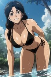 ai_generated aichat anime aot attack_on_titan beach bikini candid carla_yaeger ecchi milf pinku pinku.ai pinkuai