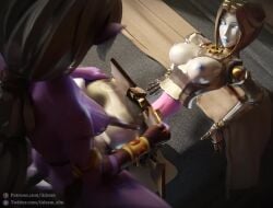 absurd_res animal_genitalia animated big_ass big_breasts big_penis futanari hi_res hips horn horsecock iidssm_sfm intense_sex league_of_legends league_of_legends:_wild_rift orianna purple_skin robot robot_girl rough_sex sex soraka tagme thick_thighs unrealistic vaginal_penetration video white_hair yellow_eyes