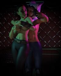 3d ahsoka_tano barriss_offee clone_wars club nsfw pollonix13 selfie star_wars yuri