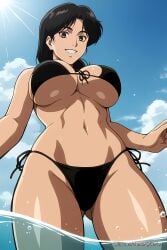 ai_generated aichat anime aot attack_on_titan beach bikini candid carla_jaeger carla_yaeger ecchi milf pinku pinku.ai pinkuai