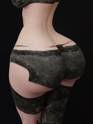 3d blender cpt-flapjack huge_ass keyd10iori lieutenant_flapjack nier:_automata thick_ass thick_butt thick_hips thick_thighs thighhighs yorha_a2