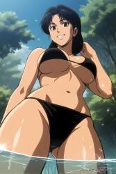 ai_generated aichat anime aot attack_on_titan beach bikini candid carla_jaeger carla_yaeger ecchi milf pinku pinku.ai pinkuai