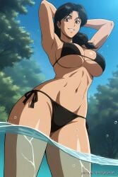 ai_generated aichat anime aot attack_on_titan beach bikini candid carla_jaeger carla_yaeger ecchi milf pinku pinku.ai pinkuai