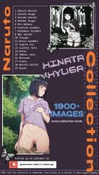 ai_generated blush breasts female hyuuga_hinata medium_boobs medium_breats naruto naruto_shippuden pussy uncensored