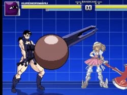 animated cattleya doggy_style hetero larger_female m.u.g.e.n marvel_super_heroes_vs._street_fighter marvel_vs._capcom milf mounted_for_sex muscular_female norimaro ryona small_dom_big_sub smaller_male