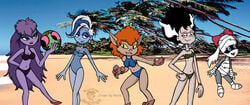 5girls cub elsa_frankenteen female female_only hanna-barbera multiple_girls phantasma_phantom purple_hair retal4 scooby-doo scooby-doo_and_the_ghoul_school sibella_dracula tanis_mummy winnie_werewolf