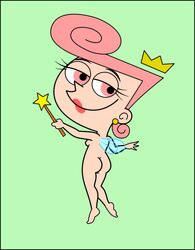 female manuel_hogflogger nickelodeon pink_hair straight_hair tagme the_fairly_oddparents wanda