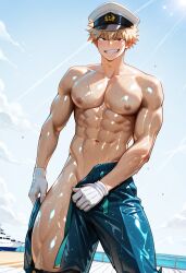 bakugou katsuki from my hero academia by marigil