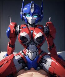 optimus prime from transformers by povlust