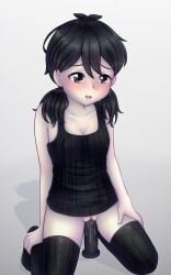 cutiesyakekochan femsunny_(omori) omori rule_63 sunny_(omori) tag_request