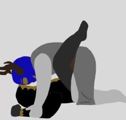 anal anal_sex anal_sex animated animation antlers dusekkar_(forsaken) forsaken_(roblox) gray_background hooded no_sound pumpkin_head roblox strawpage_request tagme taph_(forsaken) thisismy13thrsn video