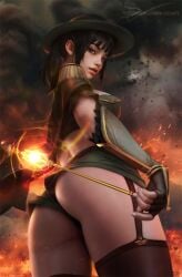 ass black_hair cute demonlorddante dezba sexy