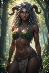 ai_generated concept_art ebony fantasy horn horns original_character photo runes