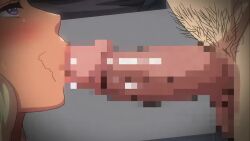 1080p 1boy 1girls animated ass ass_grab baka_dakedo_chinchin_shaburu_no_dake_wa_jouzu_na_chii-chan bathroom blonde_hair blowjob blush bunnywalker censored cum cum_in_mouth dark-skinned_female dark_skin deepthroat ejaculation english_subtitles english_text erection fellatio female gyaru hairy handjob hentai high_resolution japanese_voice_acting longer_than_one_minute male muroto_kouta oral panties penis pubic_hair purple_eyes school_uniform screencap shiina_chieri sound squatting tagme video_game_character