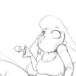 animated argosornstein breasts bunny_ears bunny_girl bunnygirl caught_off_guard female furry furry_breasts furry_ears furry_female furry_only implied_anal lesbian_couple monochrome no_sound original_character plug_(sex_toy) rat surprise surprised surprised_expression tagme unexpected unexpectedly_good video