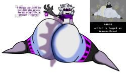 1boy 1femboy android android_boy ass_clapping big_ass_(male) clapping_ass clapping_cheeks femboy huge_ass huge_ass_(male) huge_butt illylilly long_hair long_hair_male male purple_eyes scarf solo solo_femboy solo_male traced traced_art twerking typhoon_(illylilly)