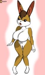 anthro breasts eared_mew female invalid_tag monster_farm pussy video_games