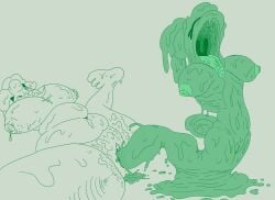 anthro attribute_theft belly big_belly big_breasts birth breasts clone female hi_res idw_publishing lanolin_the_sheep lanolin_the_sheep_(sonic) likasomboody open_mouth pussy sega slightly_chubby slightly_chubby_female solo sonic_(series) sonic_the_hedgehog_(comics) sonic_the_hedgehog_(idw) sonic_the_hedgehog_(series) thick_thighs tongue tongue_out vaginal_birth
