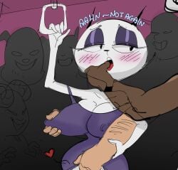 1girls anthro anthro_on_anthro cat_girl catgirl color color_edit colored colored_sketch colorshun dbaru female furry male mother mother_puss multiple_boys the_complex_adventures_of_eddie_puss woman woman_only